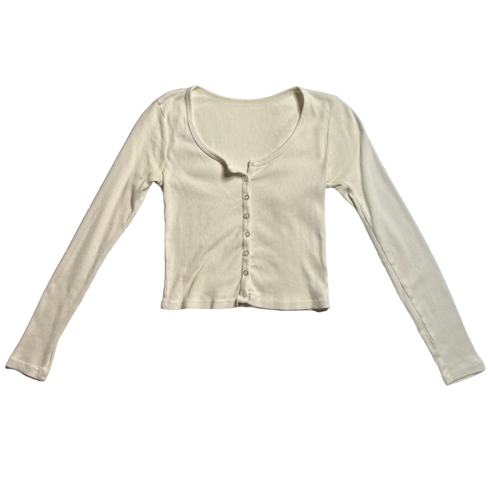 American Apparel Long sleeve cotton ribbed Top